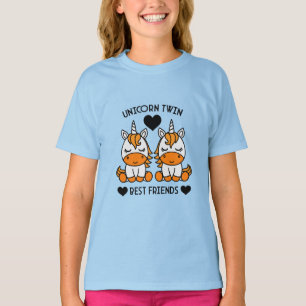 T-shirt Sœur jumelle licorne