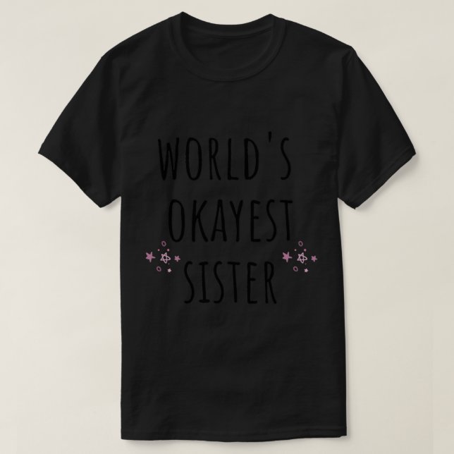 T-shirt soeur la plus belle de world_s Classic(3) (Design devant)