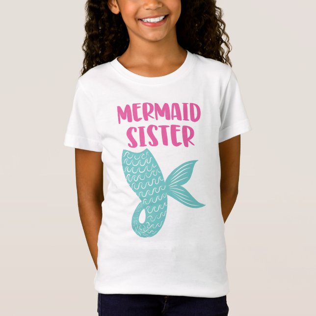 T-Shirt Soeur Mermaid (Devant)