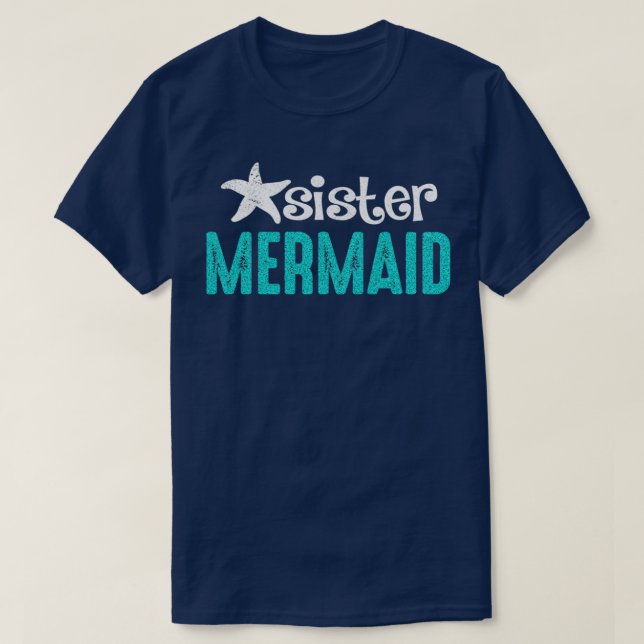 T-shirt Soeur Mermaid (Design devant)