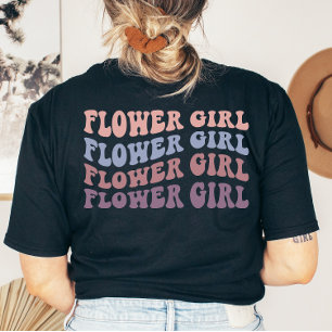 T-shirt Soeur Retro Personnalisée de la Mariée Mariage