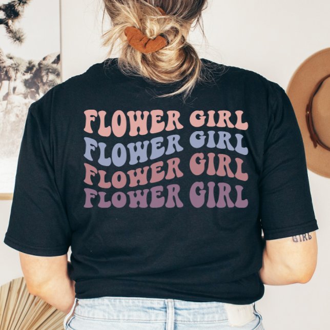 T-shirt Soeur Retro Personnalisée de la Mariée Mariage (Créateur téléchargé)