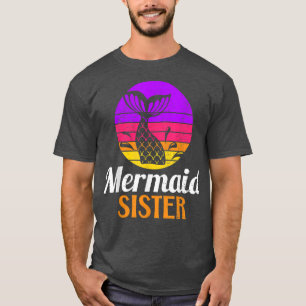 T-Shirt Sœur Sirène pour une Mariée Sirène