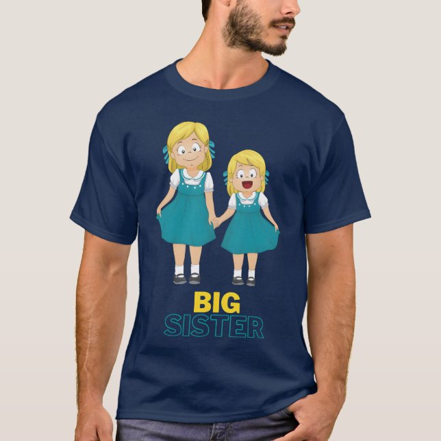 T-shirt Sœurs Amour vintage (Devant)
