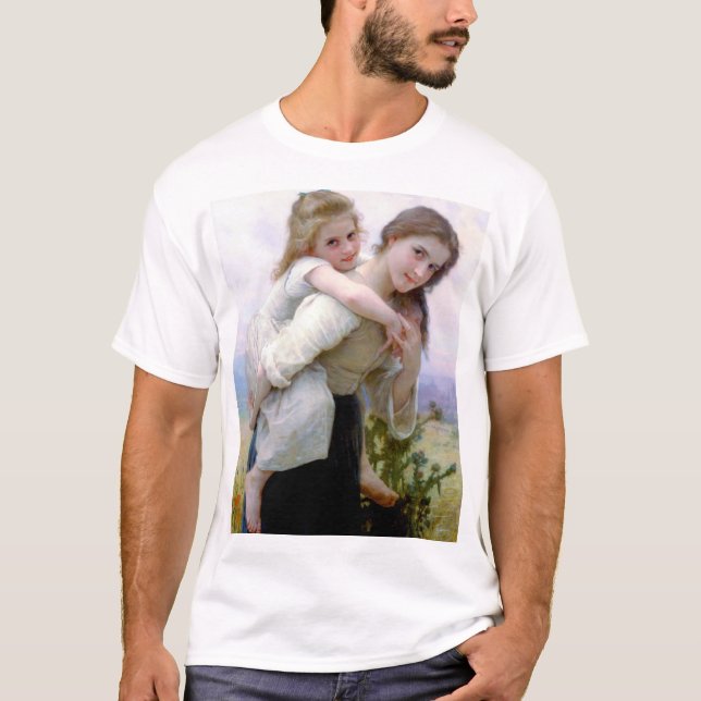 T-shirt Soeurs, Bouguereau (Devant)
