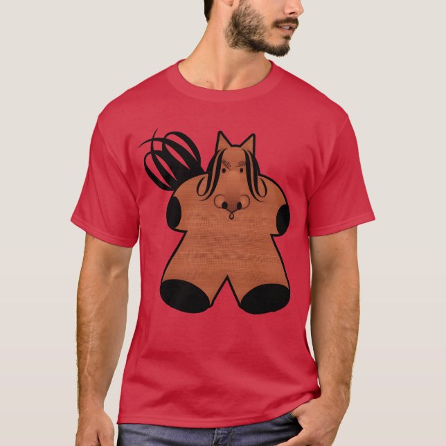 T-shirt Soeurs Cheval Meeple garçon (Devant)