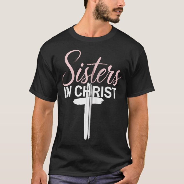 T-shirt Soeurs En Christ Religion Jésus Christian Femmes F (Devant)