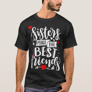 T-shirt Soeurs mignonnes confectionnent des BFF Vêtements 