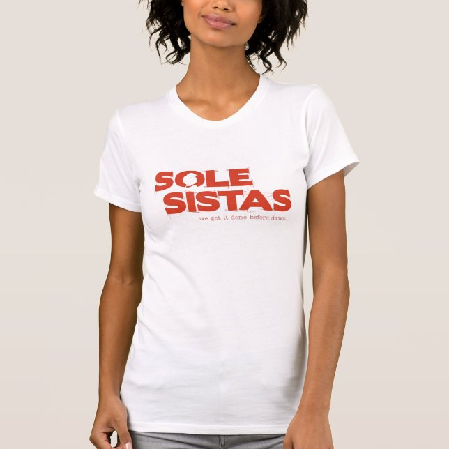 T-shirt Soeurs uniques (Devant)
