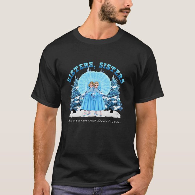 T-shirt Soeurs White Christmas Movie 1954 Xmas Pajam (Devant)
