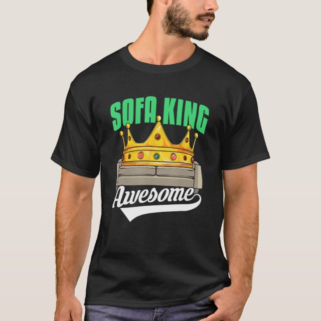 T-shirt SOFA KING Cool génial Rad FUNNY SOFA KING (Devant)