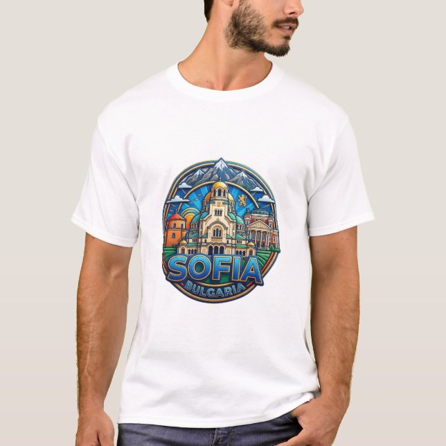 T-SHIRT SOFIA, BULGARIE (Devant)