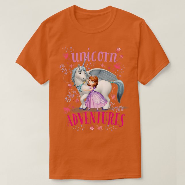 T-shirt Sofia les premières aventures de la licorne (Design devant)