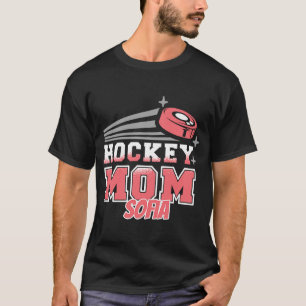 T-shirt Sofia Maman De Hockey Avec Des Femmes De Camion