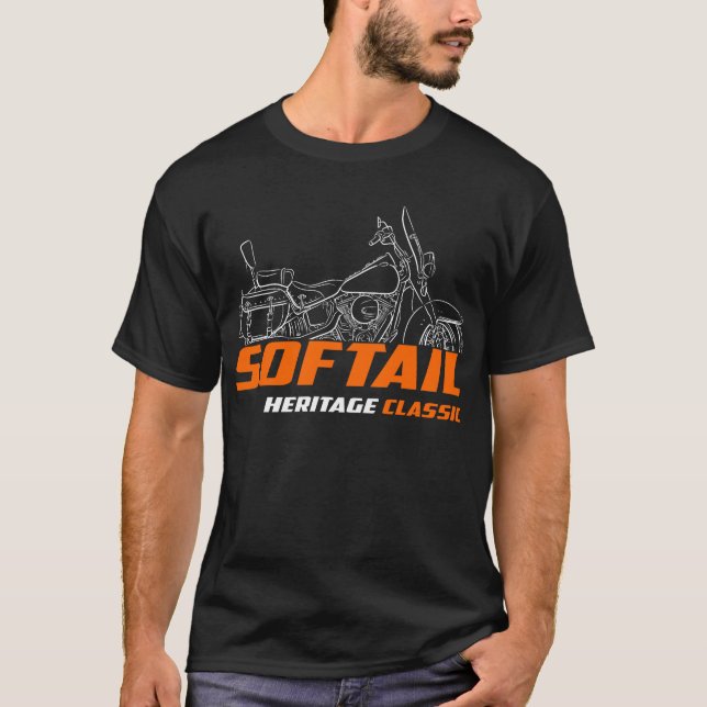 T-shirt Sofitel Harley-Davidson FLSTC & FLSTCI Heritage (Devant)