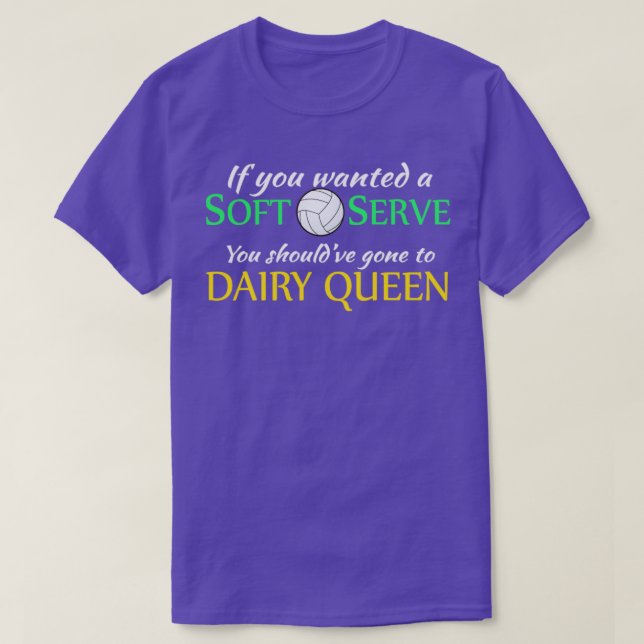 T-shirt Soft Sert Volleyball Cadeau Print Volleyball Team  (Design devant)