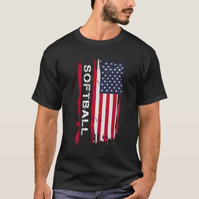 T-shirt Softball (Devant)
