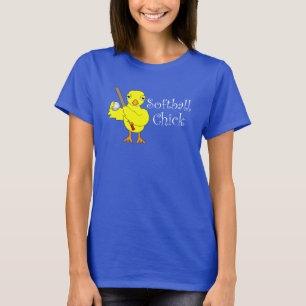 T-shirt Softball Chick