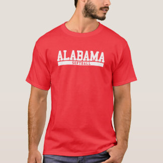 T-shirt Softball de l'Alabama