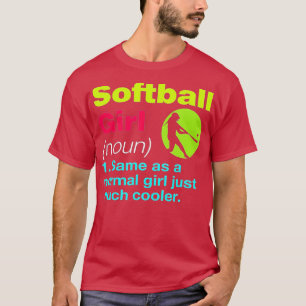 T-shirt Softball Femme Pitcher Mère Définition Drôle
