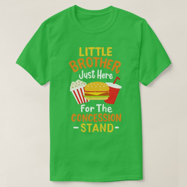 T-shirt Softball Little Brother (Design devant)
