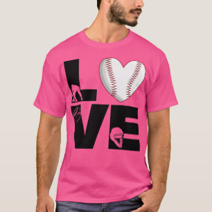 T-shirt Softball LOVE Funny 12