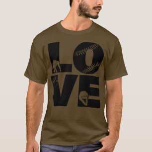 T-shirt Softball LOVE Funny 2
