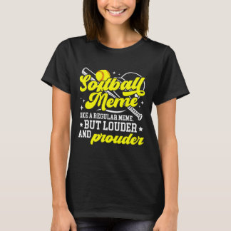 T-shirt Softball Meme Definition Meme Of A Softball Player
