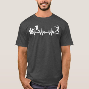 T-shirt Softball Pitcher Fastpitch Softball Player Love EK