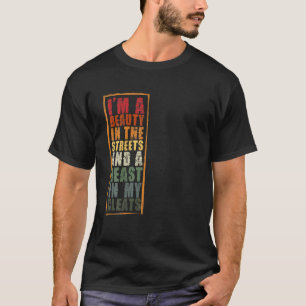 T-shirt Softball Print Beauty Dans La Bête De Rue Dans Mon