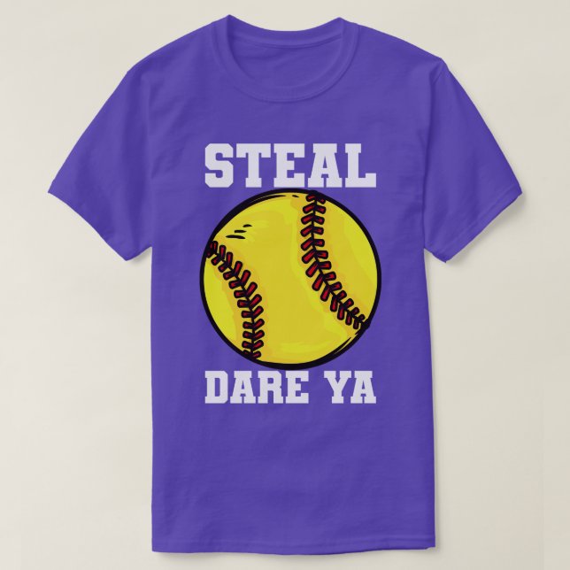 T-shirt Softball Softball Player 3 (Design devant)