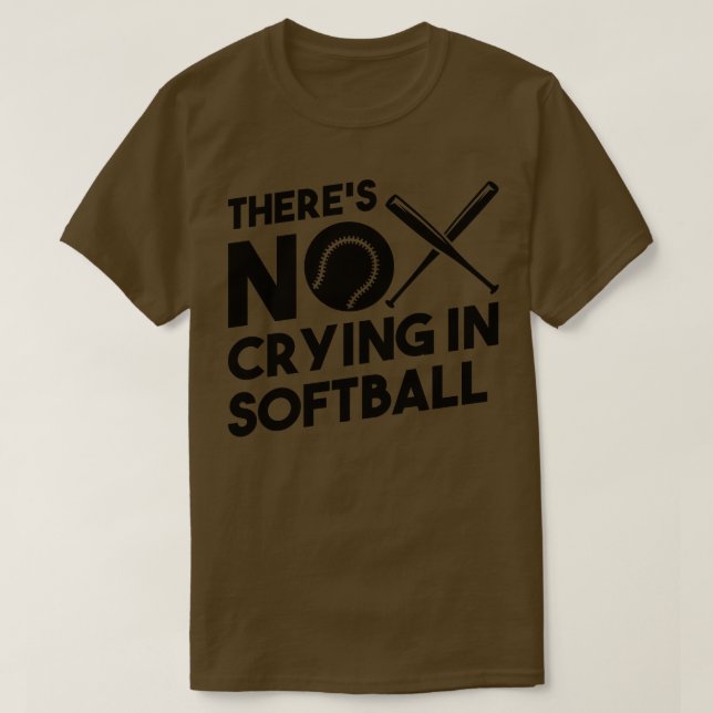 T-shirt Softball SoftballRaquette 1 (Design devant)