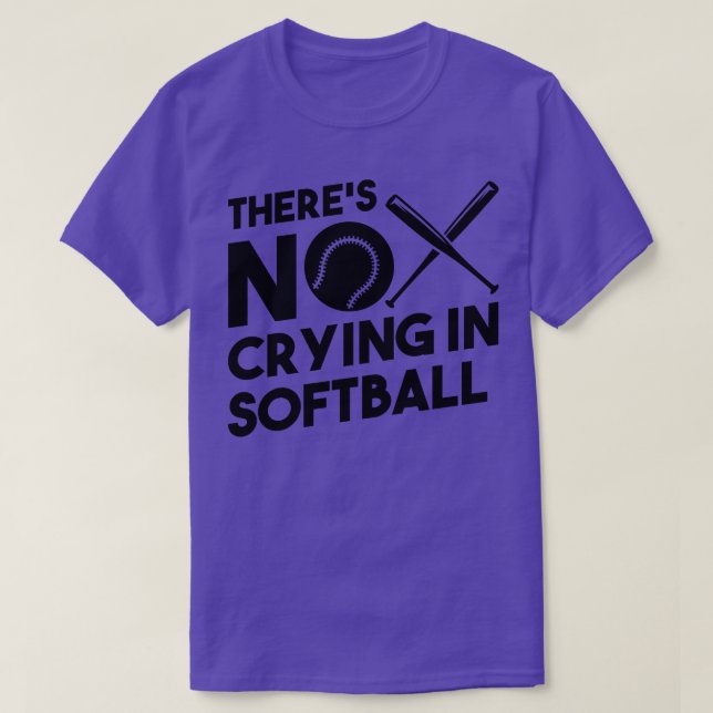 T-shirt Softball SoftballRaquette 1 (Design devant)