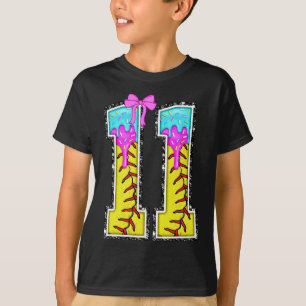 T-shirt Softll 11 ans glace goutte 11e anniversaire Gi