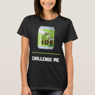 T-shirt Software Developer Light IDE Theme Challenge Me