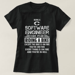 T-shirt Software Engineer de C
