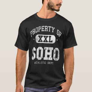 T-shirt Soho, propriété Xxl Sport College Athletic Funny