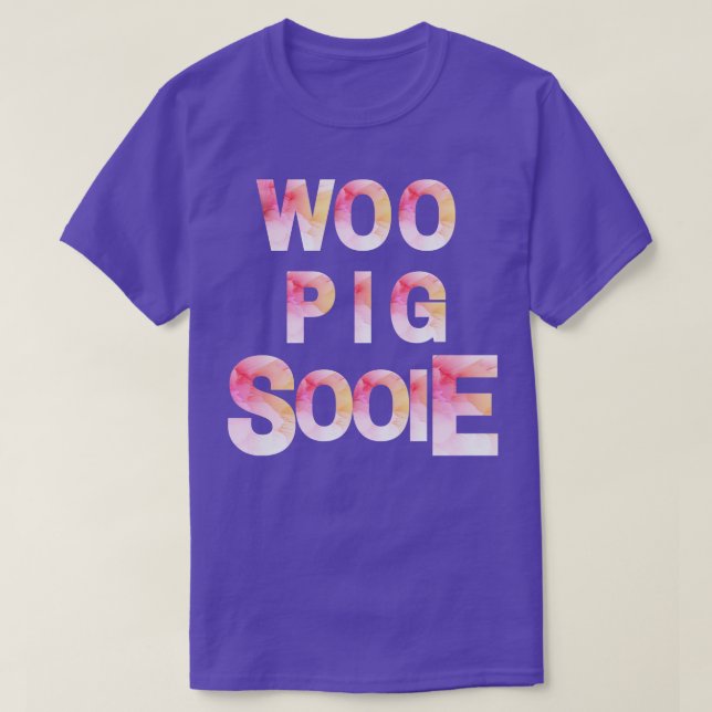 T-shirt Soie de porc rose (Design devant)