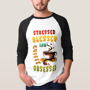 T-shirt Soigné Béni Et Café Obsédé