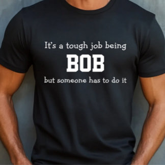 T-shirt Soigneuse chemise Bob Job