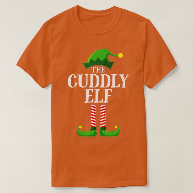 T-shirt Soigneusement Elf Matching Famille Groupe Noël (Design devant)