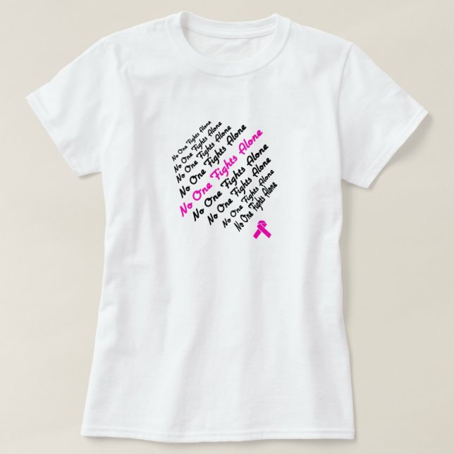 T-shirt Soin Compatissant (Rose) (Design devant)