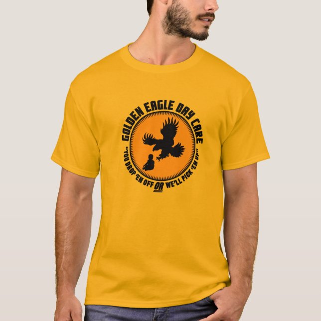 T-shirt Soin de jour d'Eagle d'or (Devant)