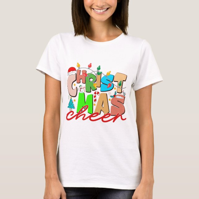 T-shirt Soin de Noël (Devant)