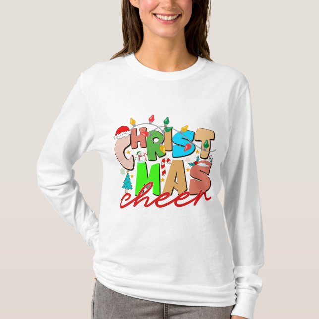 T-shirt Soin de Noël (Devant)