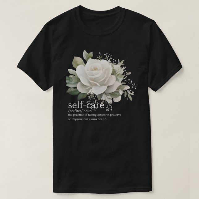 T-shirt Soin de soi (Design devant)