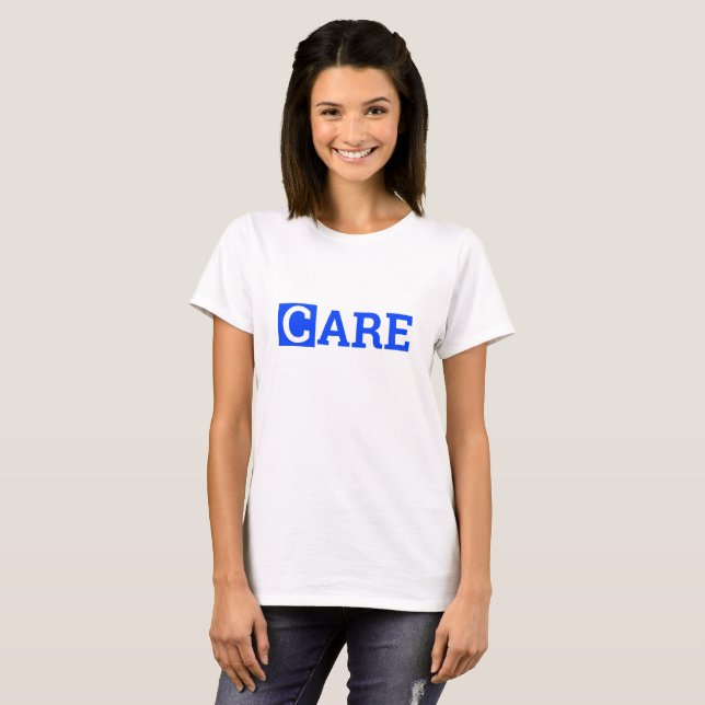 T-shirt SOIN = Un Mot (Devant entier)