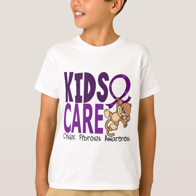 T-shirt Soins aux enfants 1 Fibrose kystique (Devant)