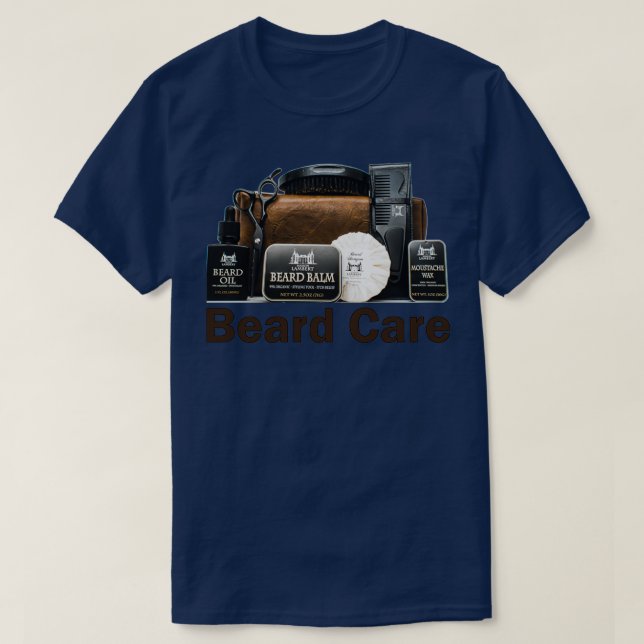 T-shirt Soins de la barbe (Design devant)