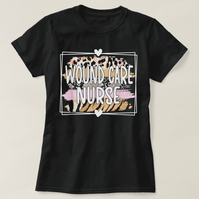 T-shirt Soins de la blessure Infirmière Appréciation Soins (Design devant)